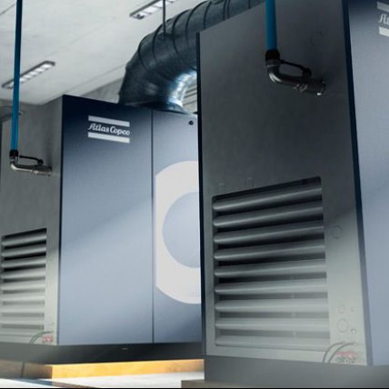 Šroubové kompresory INAIRCOM a ATLAS COPCO